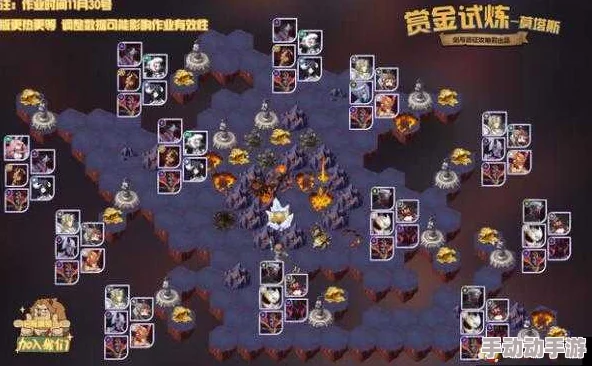 剑与远征劳尔赏金试炼攻略劳尔赏金试炼通关路线图一览